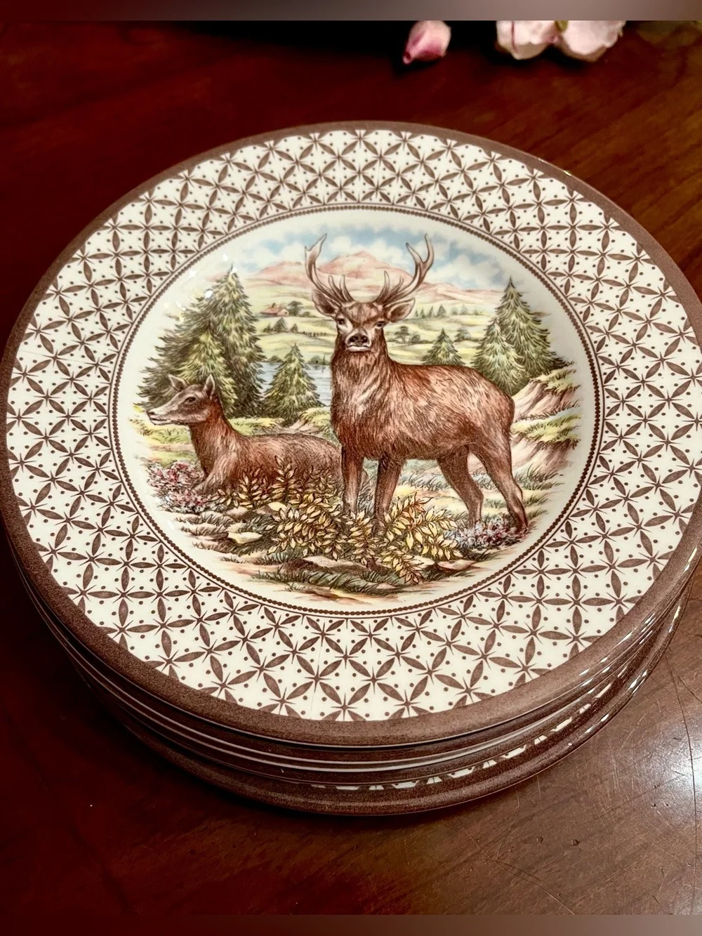 Royal Stafford Chantilly Stag England vtg royal